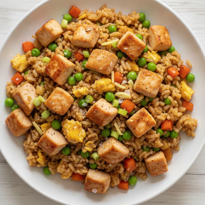 Chicken and Vegetable Fried Rice