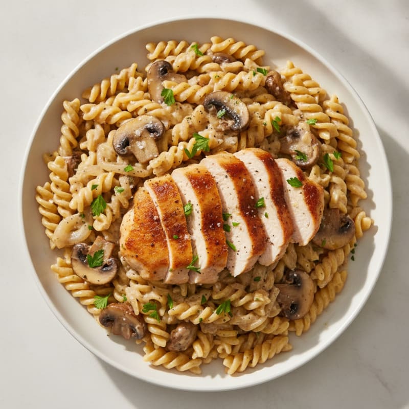 Truffle Mushroom Pasta