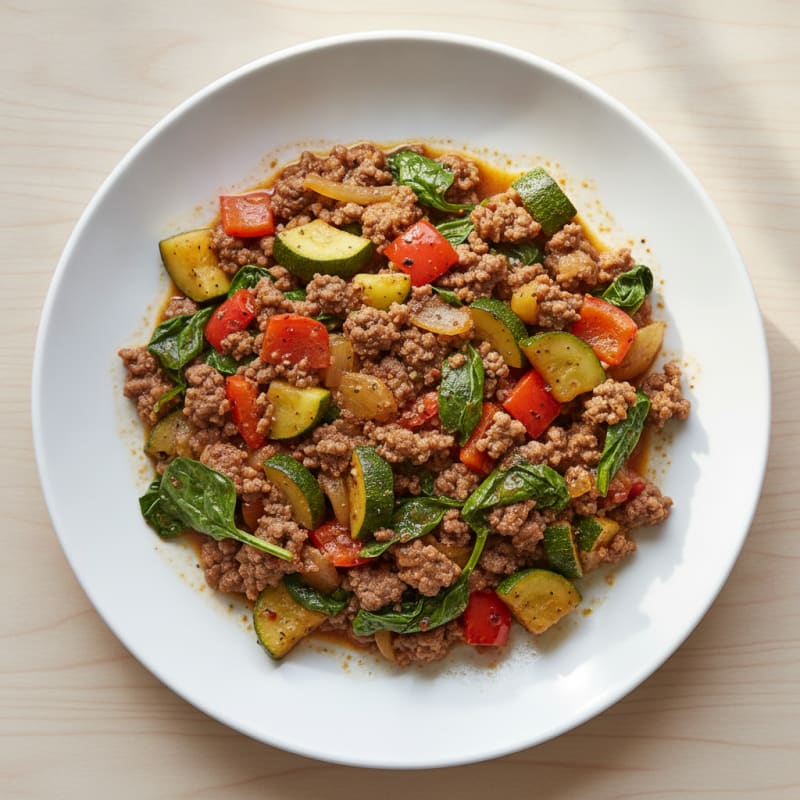 Savory Beef and Vegetable Skillet