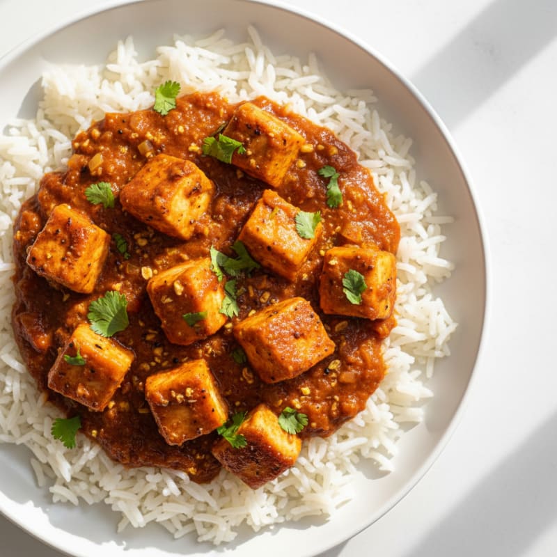 Spiced Butter Chicken with Basmati Rice