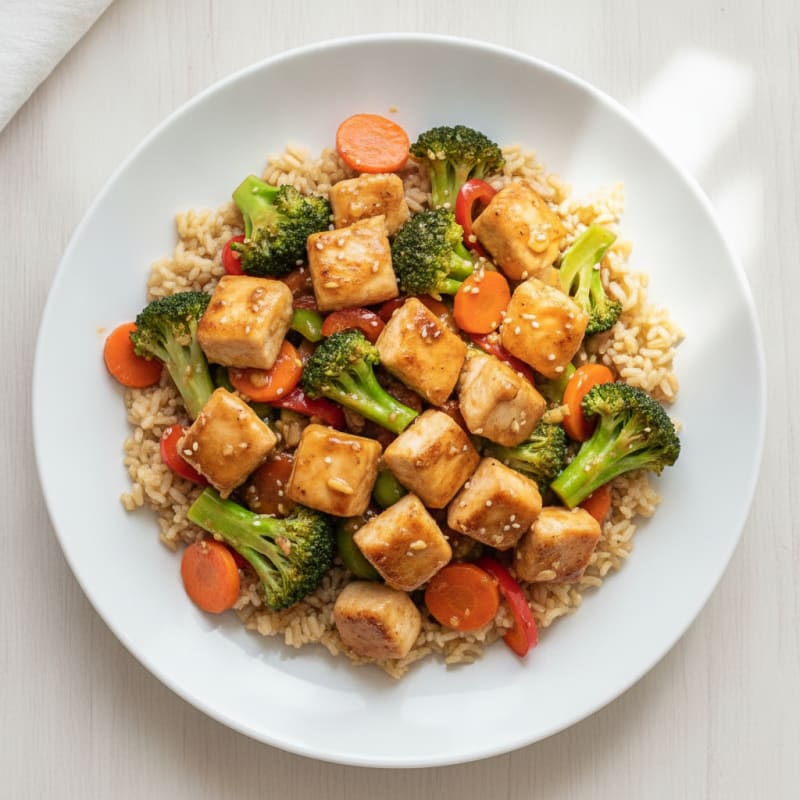 Teriyaki Chicken Stir-Fry with Broccoli