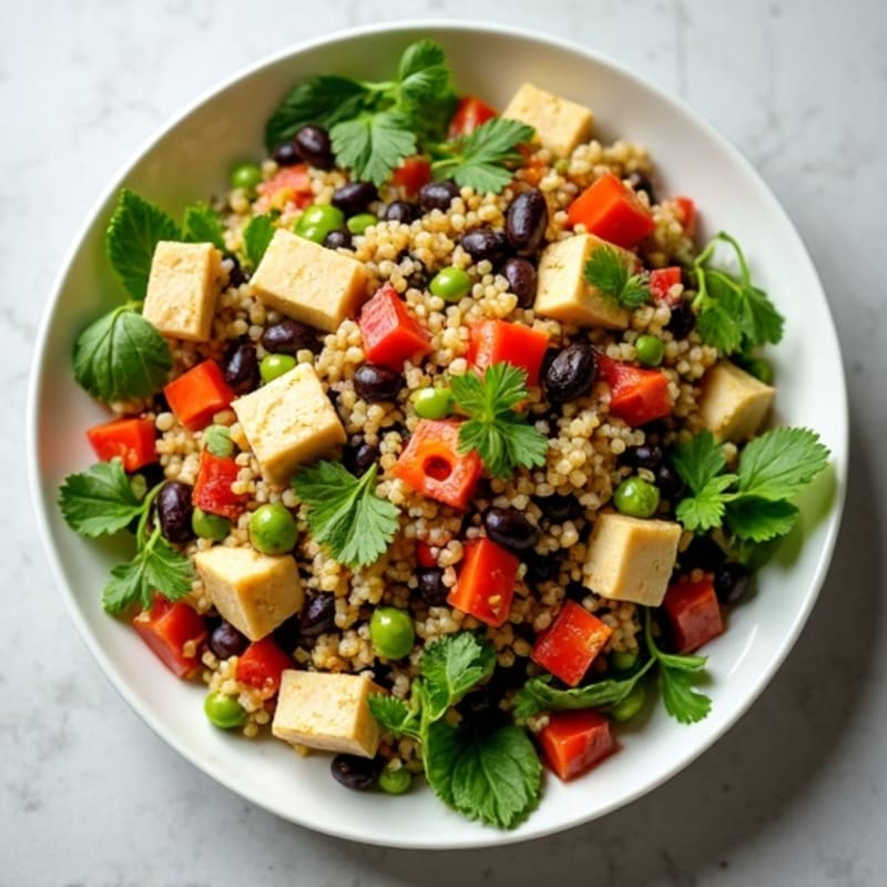Zesty Quinoa and Black Bean Salad