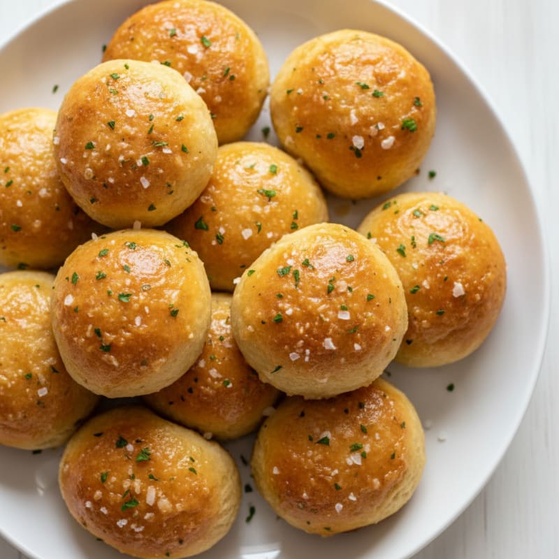 Garlic Parmesan Pretzel Bites