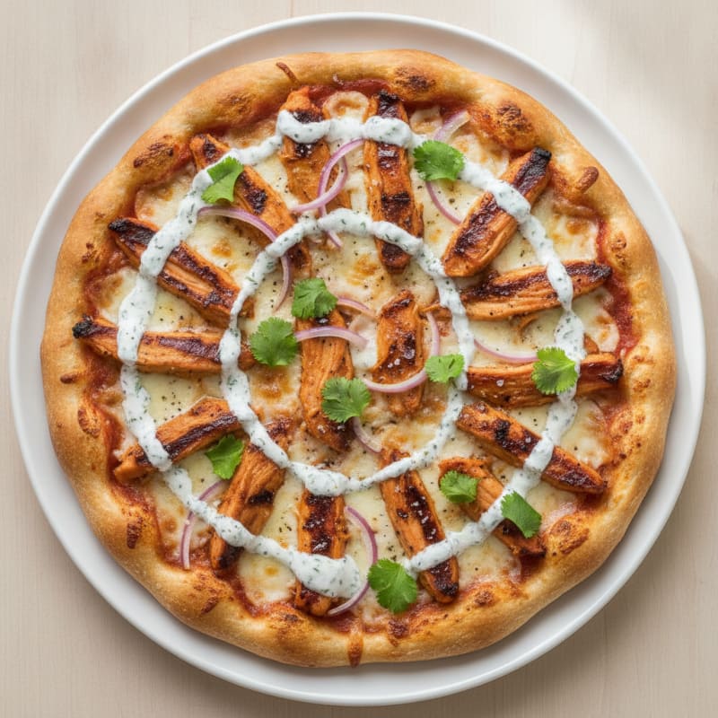 BBQ Ranch Chicken Pizza