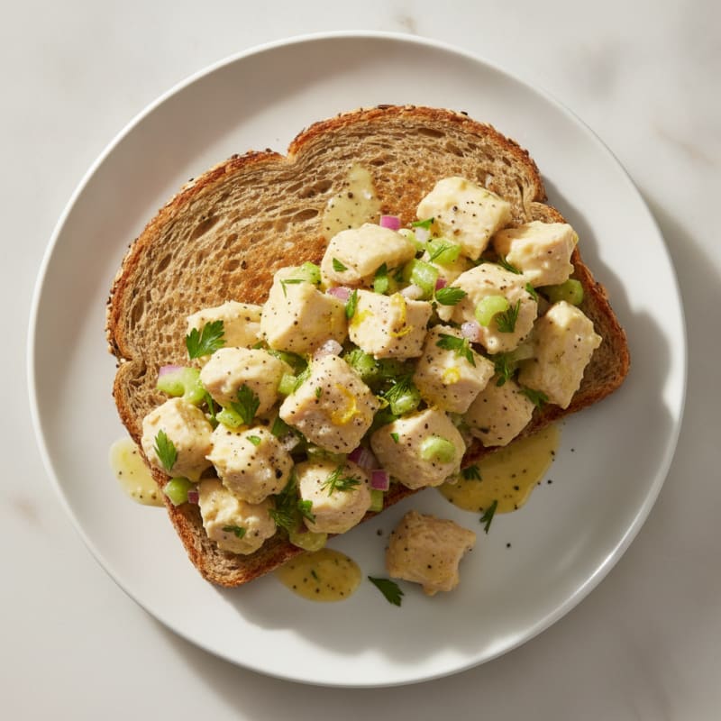 Lemon Herb Chicken Salad Sandwich