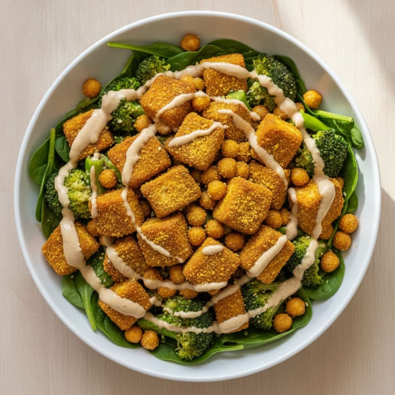 Roasted Chickpea and Veggie Buddha Bowl