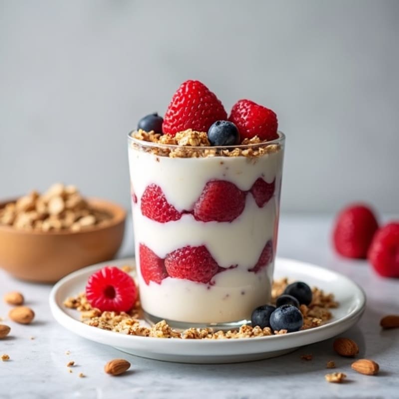 Creamy Protein Berry Yogurt Parfait