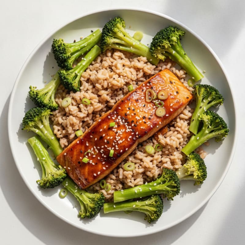 Teriyaki Glazed Salmon
