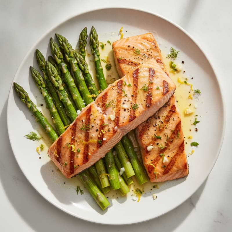 Lemon Herb Grilled Salmon