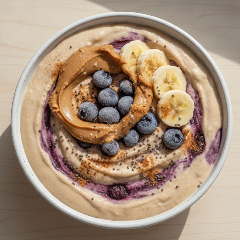 Peanut Butter Banana Power Smoothie
