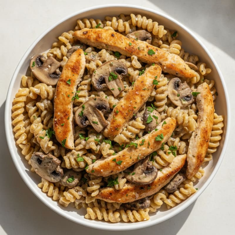 Truffle Mushroom Pasta