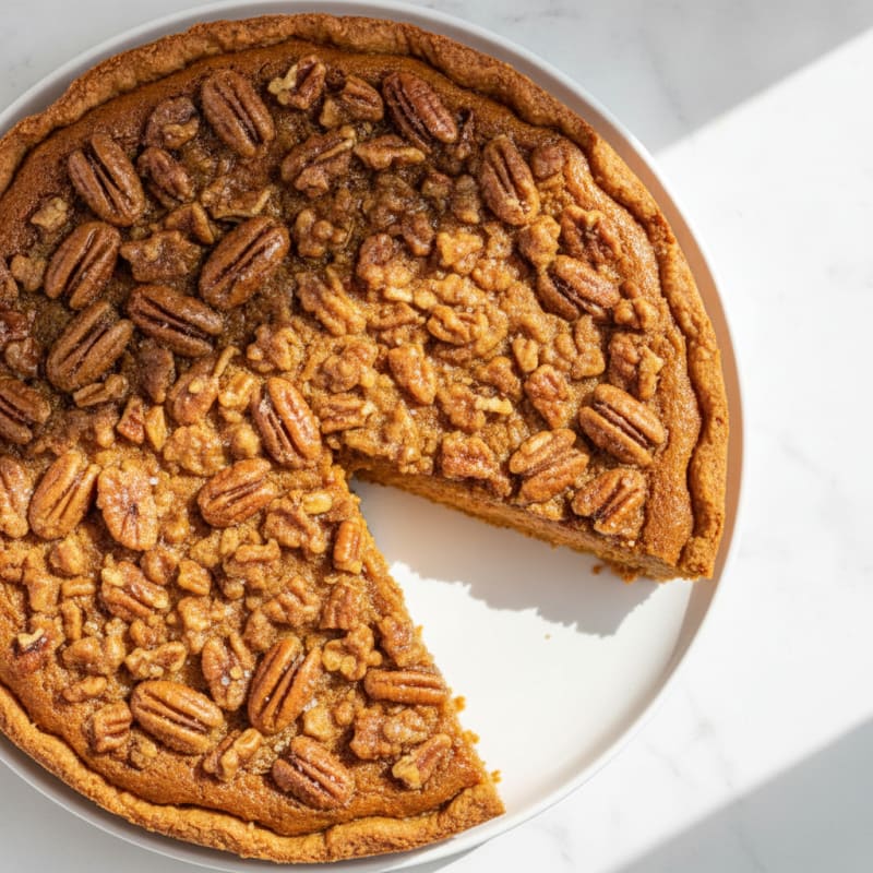 High-Protein Brown Sugar Sweet Potato Pie