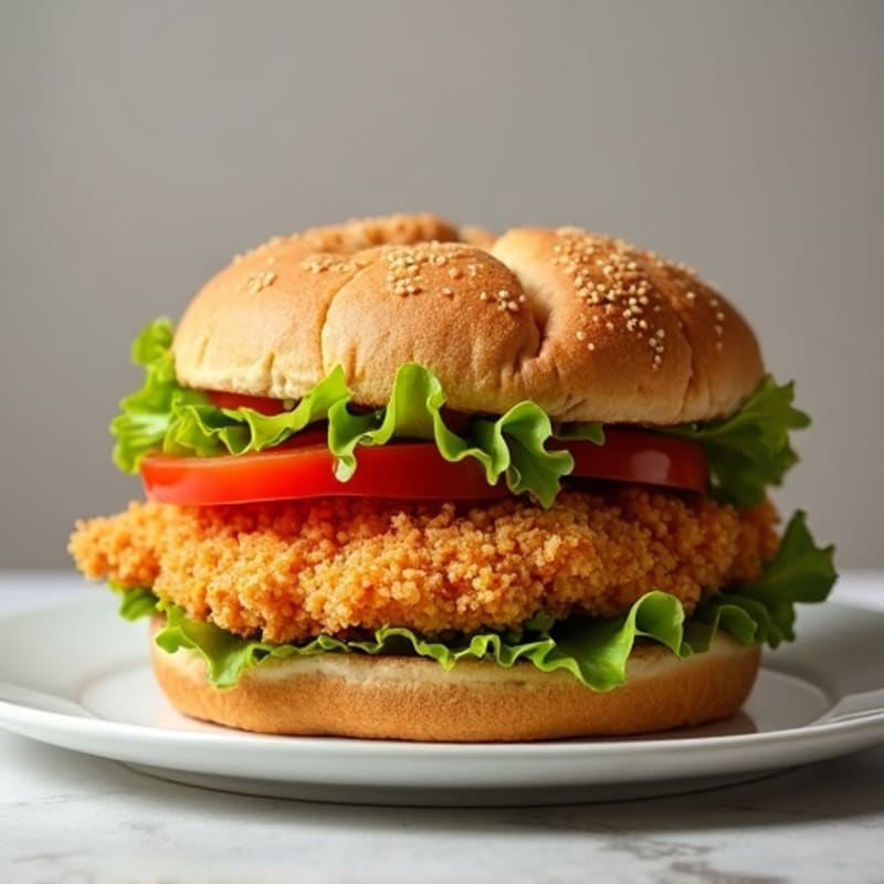 Crispy Baked Chicken Sandwich