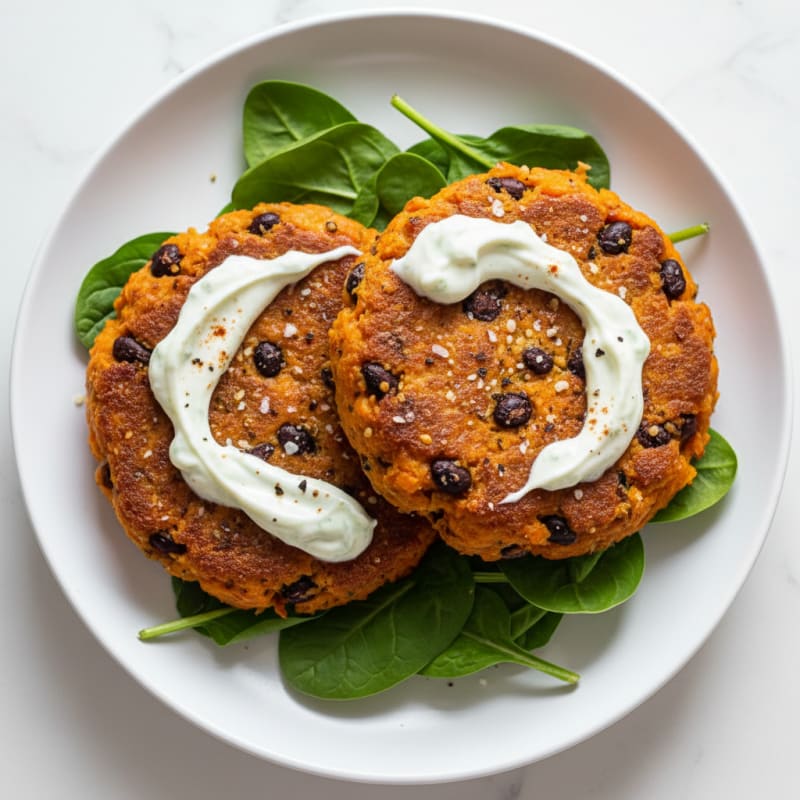 Sweet Potato & Black Bean Burgers