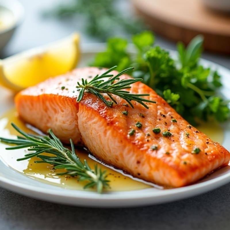 Lemon Herb Grilled Salmon