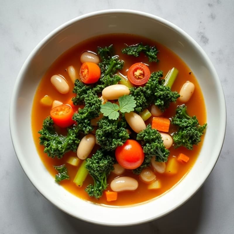 Tuscan-Style Kale and White Bean Soup