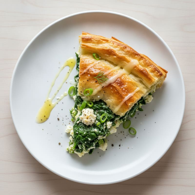 Spinach and Feta Phyllo Pie