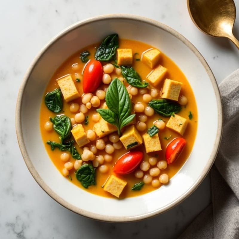 Creamy Coconut Chickpea Curry Stew