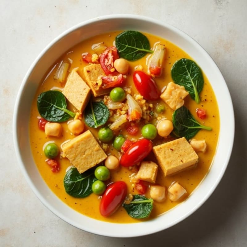 Creamy Coconut Chickpea Curry Stew