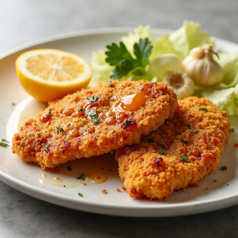 Crispy Baked Honey-Garlic Chicken