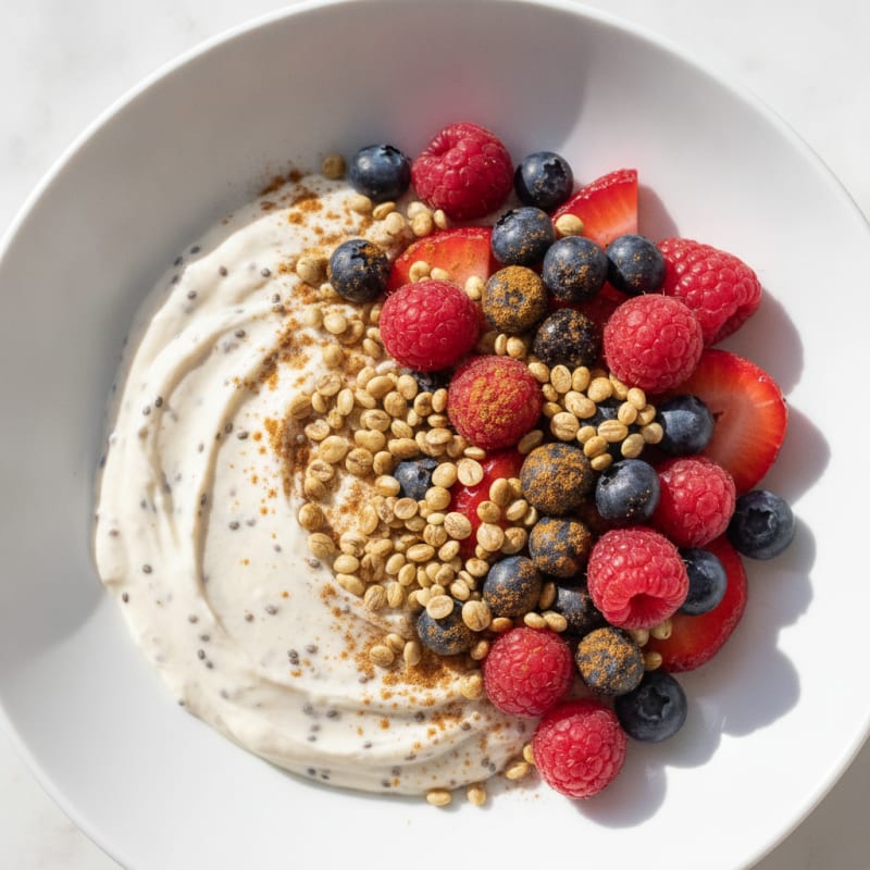 Chia Seed Berry Breakfast Bowl