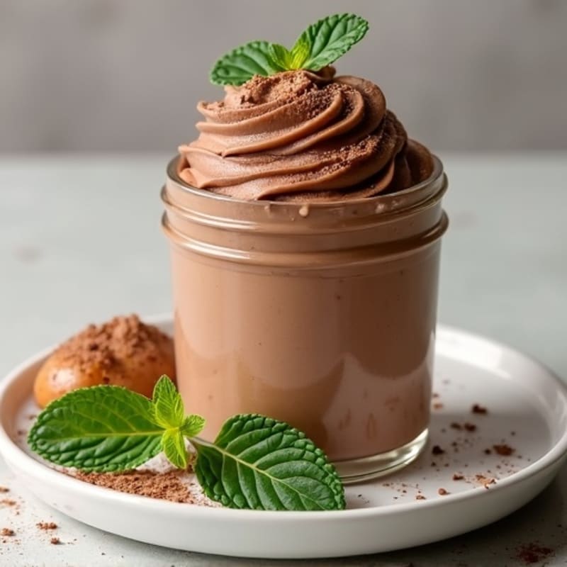 Silky Protein Chocolate Mousse with Greek Yogurt