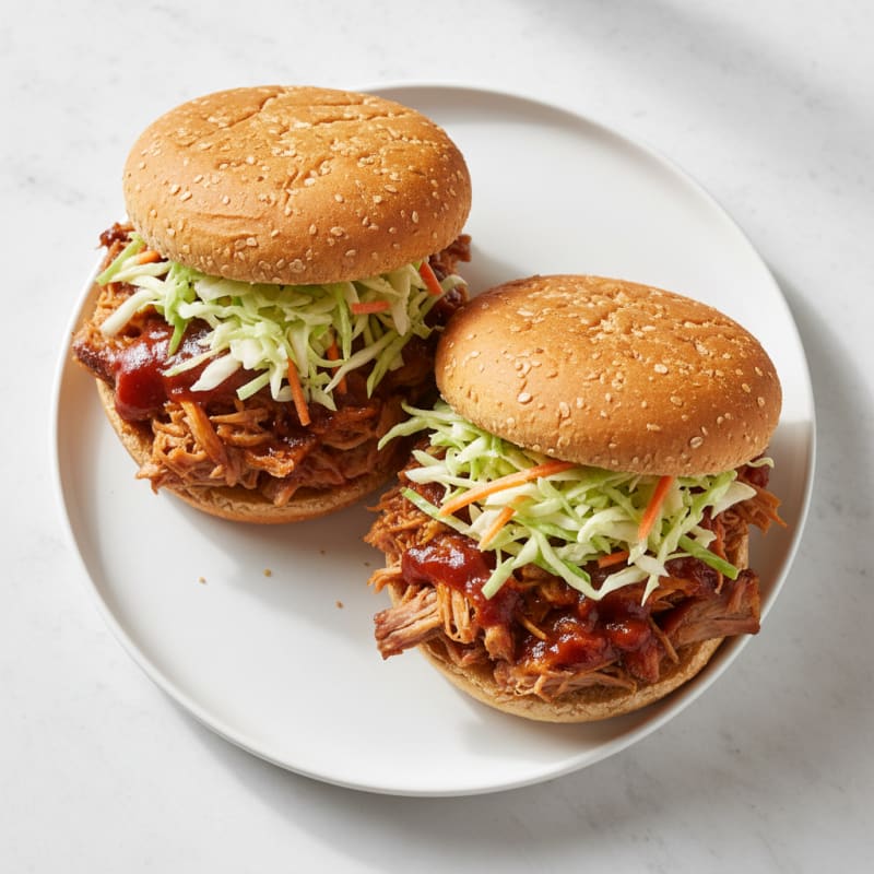 Smoky BBQ Pulled Pork Sandwiches