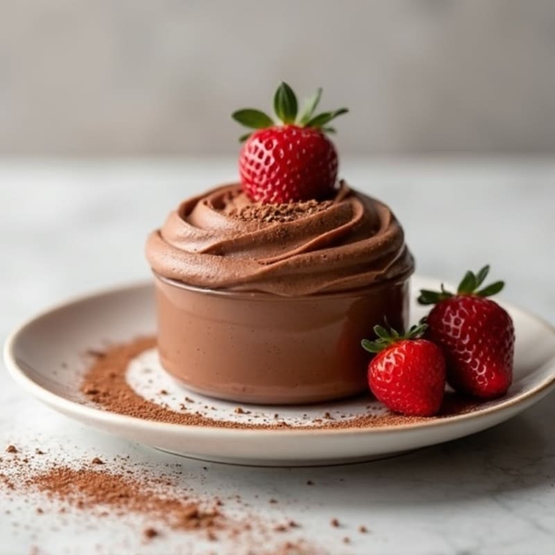 Creamy Protein Chocolate Mousse
