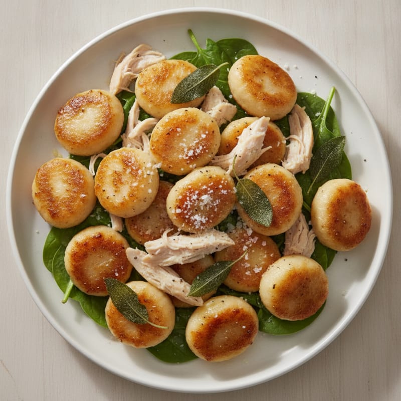 Ricotta Gnocchi with Sage Butter Sauce