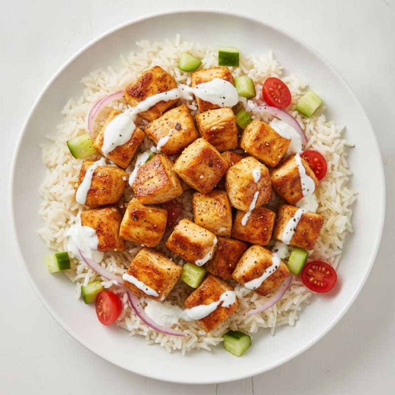 Chicken Shawarma Rice Bowl