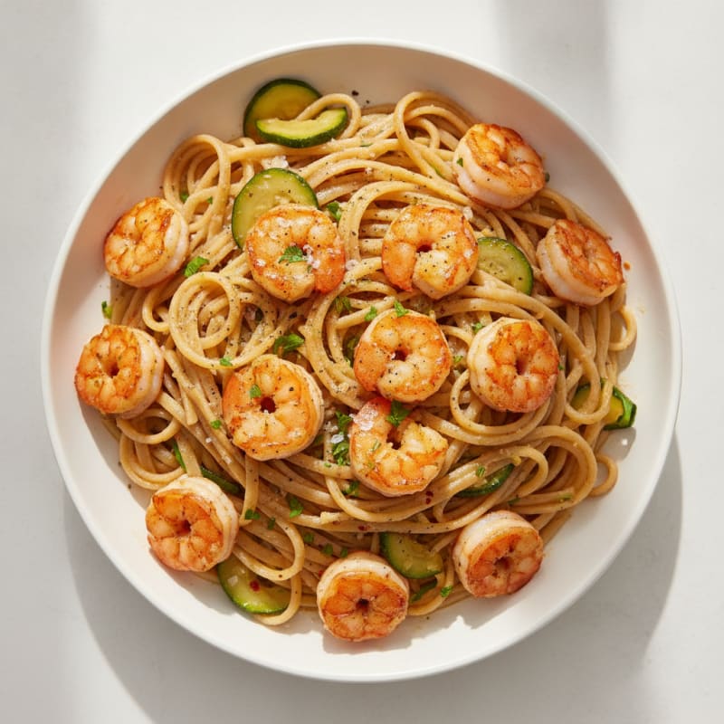Garlic Butter Shrimp Scampi Pasta
