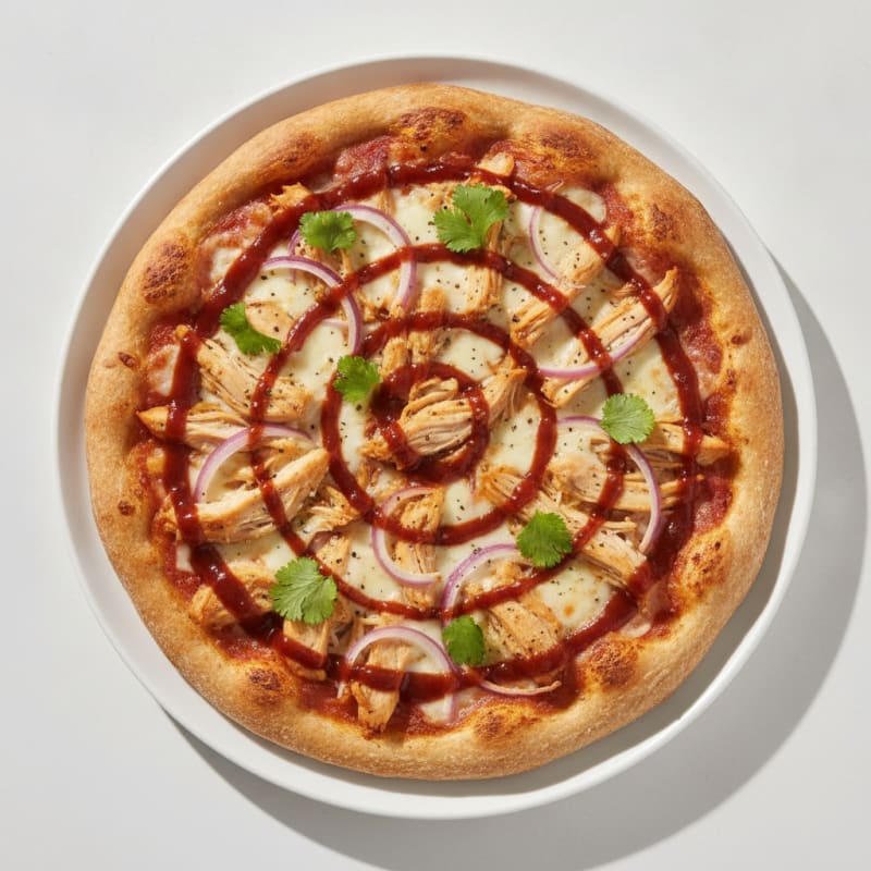 High-Protein BBQ Chicken Pizza