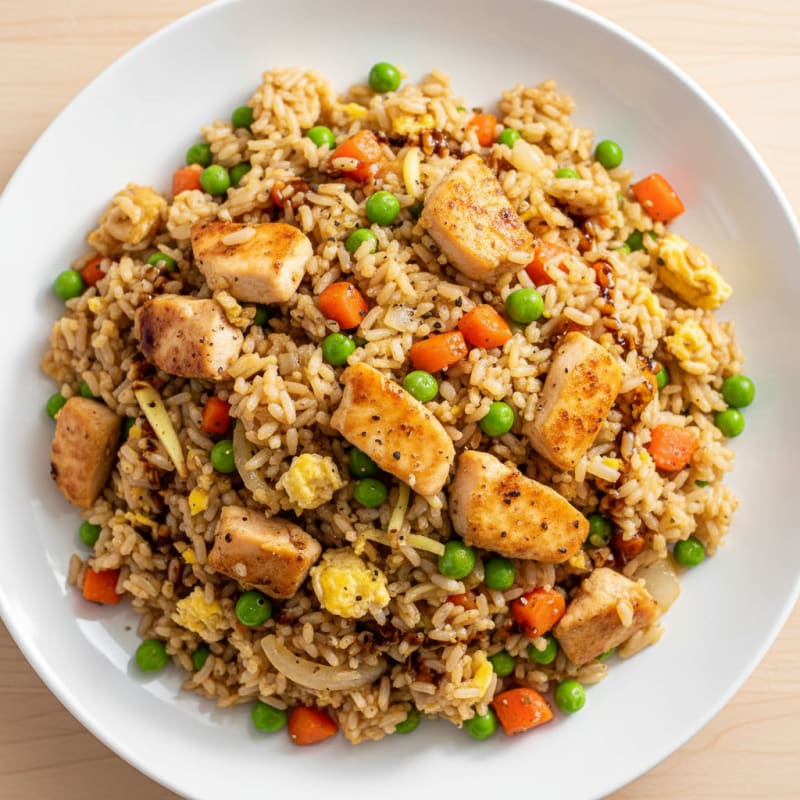 Chicken and Vegetable Fried Rice