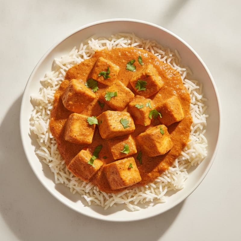 Spiced Butter Chicken with Basmati Rice