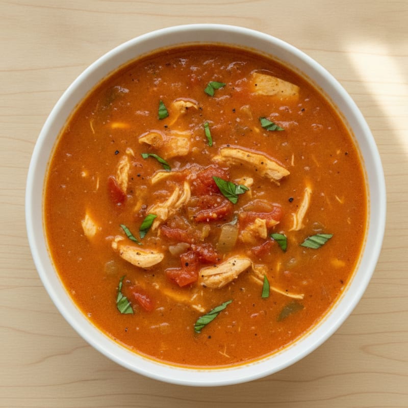 Roasted Tomato Basil Soup