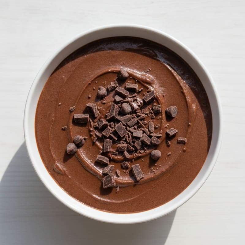 Silky Chocolate Protein Pudding