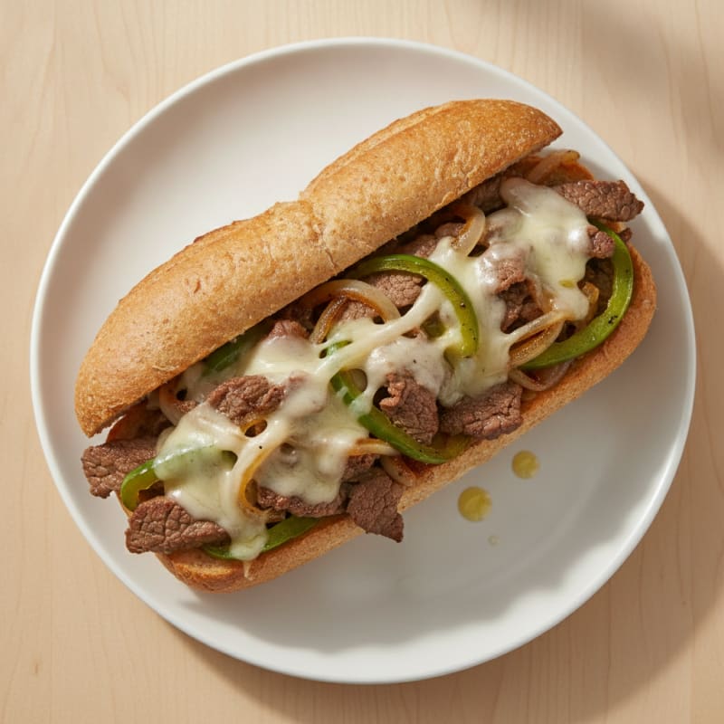 Clean Philly Cheesesteak with Caramelized Onions