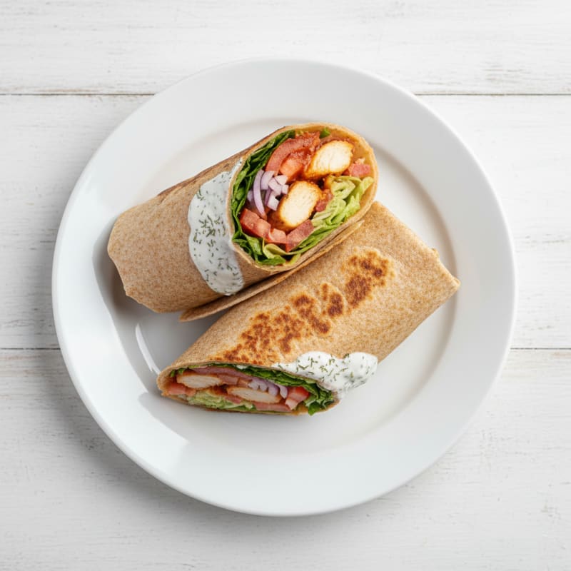 Buffalo Ranch Chicken Wrap