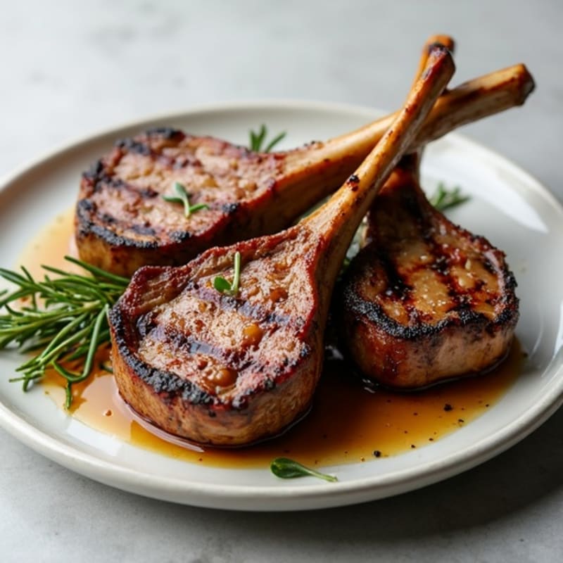 Grilled Herb Lamb Chops