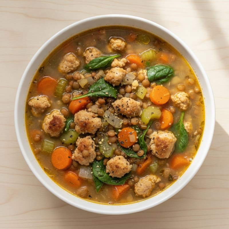 Hearty Vegetable and Lentil Soup