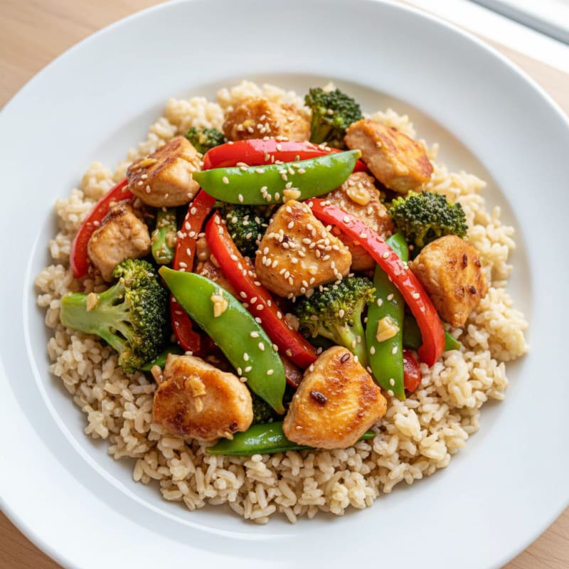 Tender Teriyaki Chicken Stir-Fry