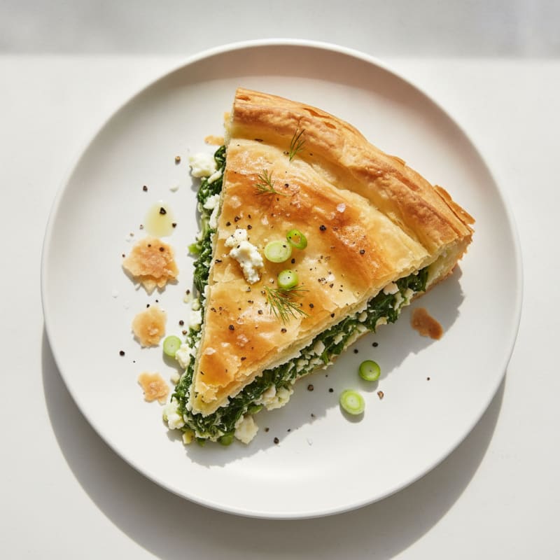 Spinach and Feta Phyllo Pie