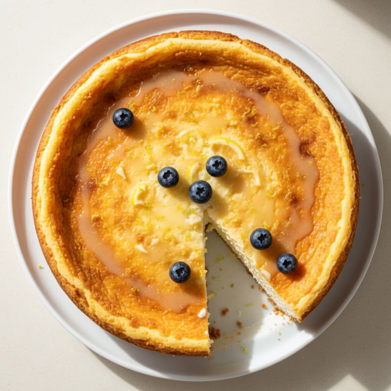 Silky Greek Yogurt Protein Cheesecake