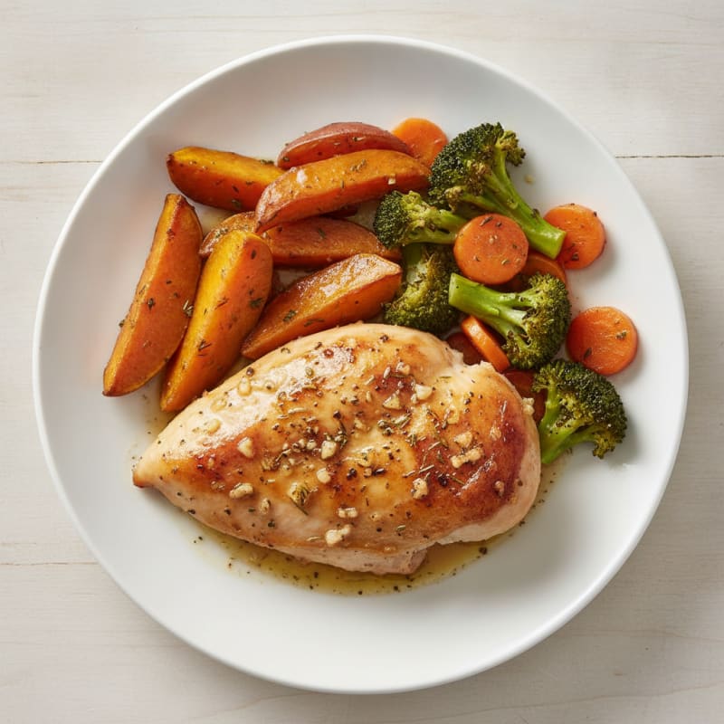 Garlic Herb Roasted Chicken