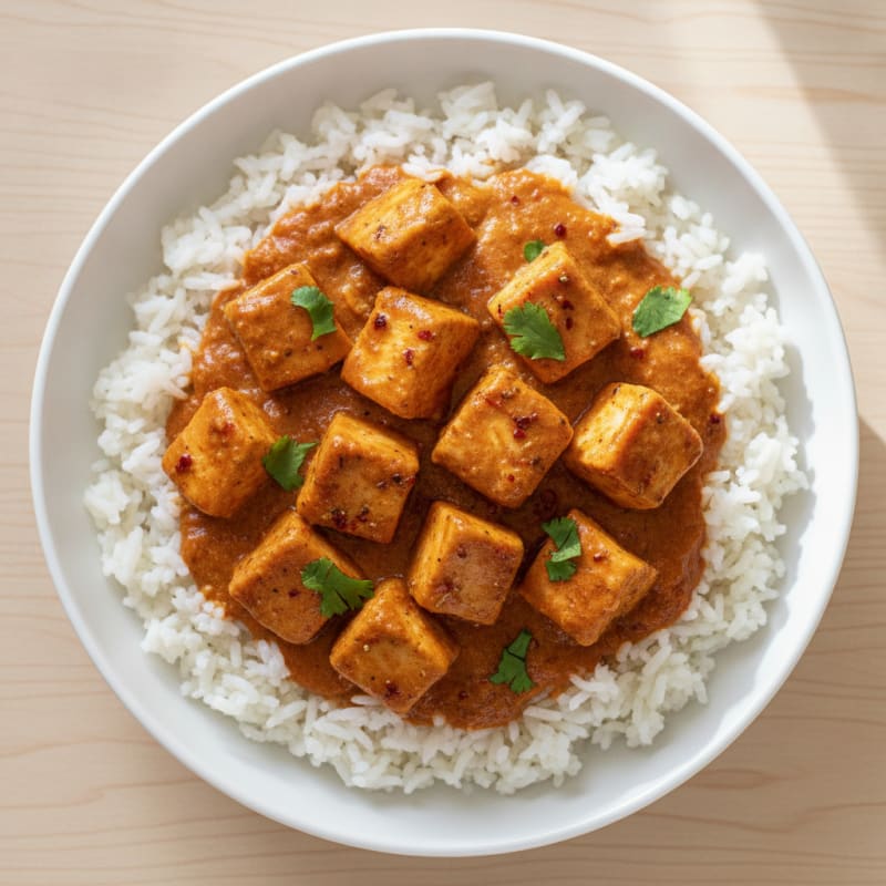 Spiced Butter Chicken with Basmati Rice