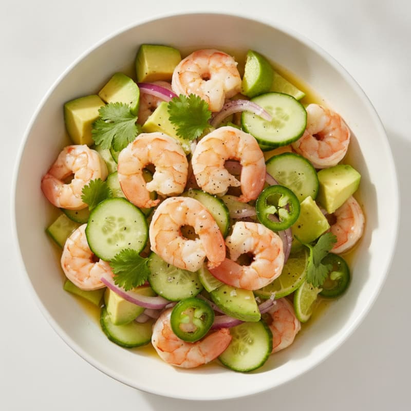 Citrus Shrimp and Avocado Ceviche