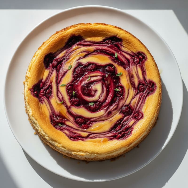 Creamy Greek Yogurt Protein Cheesecake