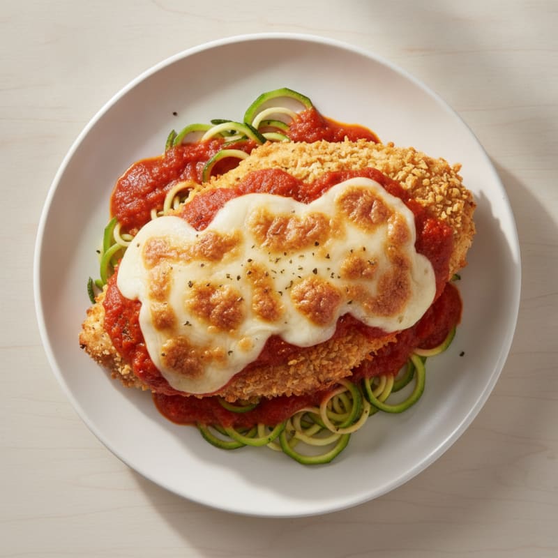 Baked Chicken Parmesan with Marinara