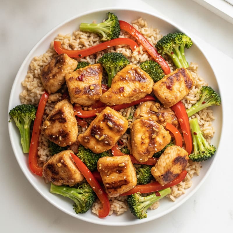 Clean Eating General Tso's Chicken