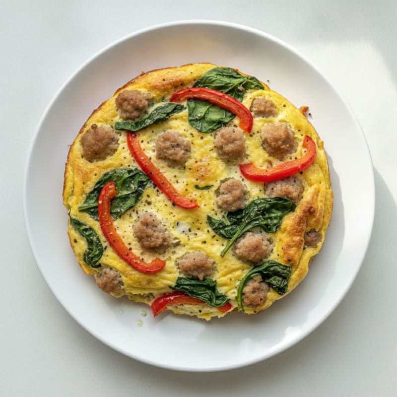 Savory Egg and Sausage Breakfast Bake
